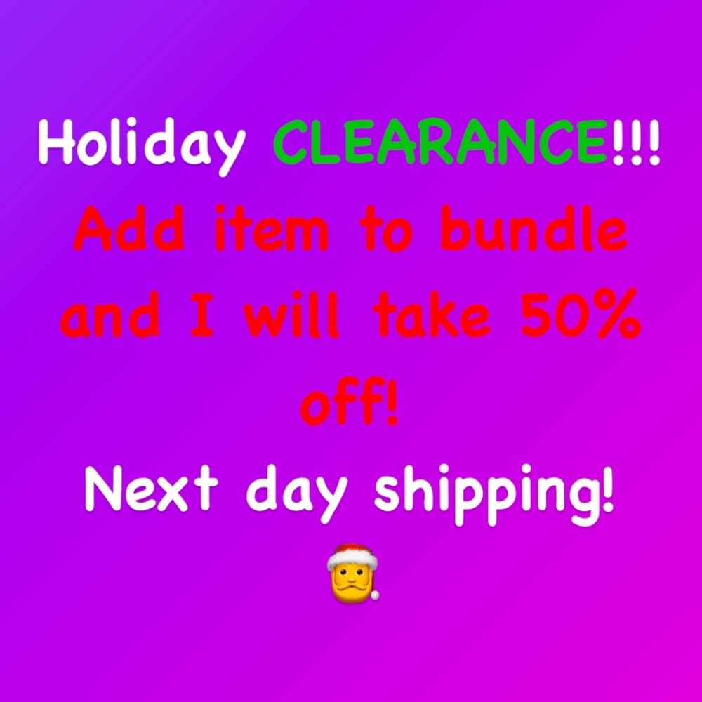 CLEARANCE!!!